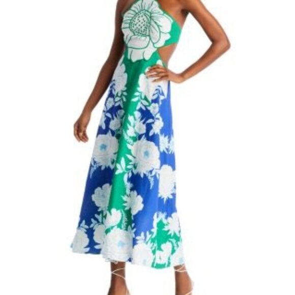 Farm Rio Soft Garden Flower Maxi Dress - Picture 3 of 4